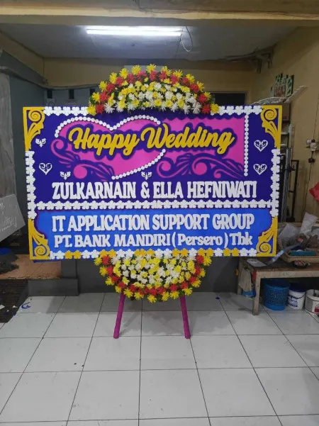 Papan Bunga Gedung Arsip Nasional